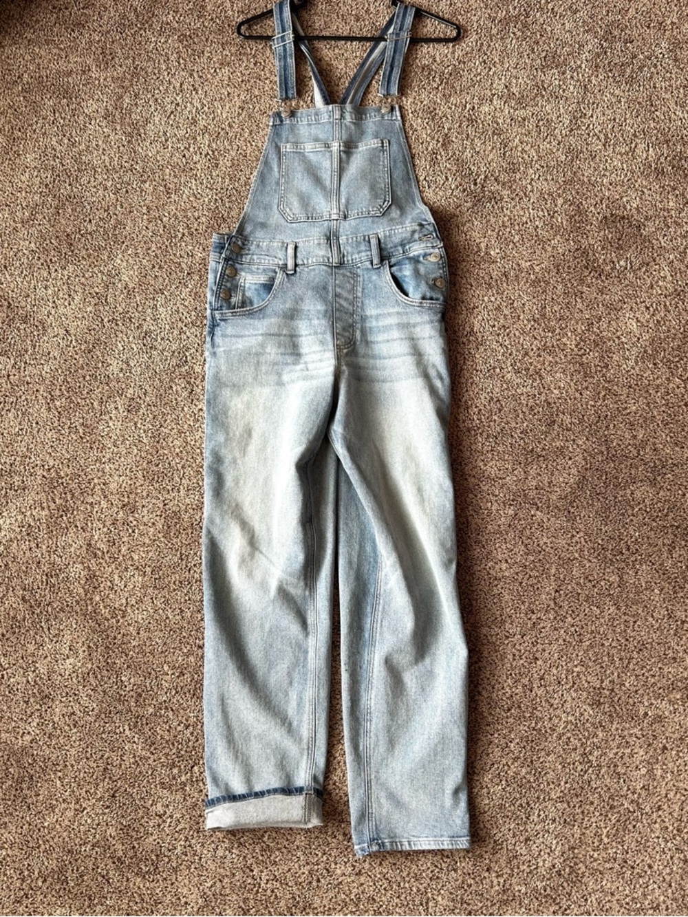 Silver Jeans Baggy Overalls